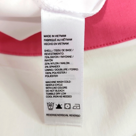 NWT White IZOD Golf Skooter Skort (16) - Picture 11 of 12